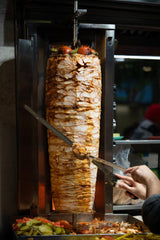 Chicken Doner With Peppers - Premium Chicken Doner Meat - Halal Certified
