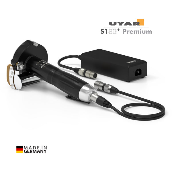 UYAR S180 Plus PremiumLine Professional Doner Kebab Slicer 130W Ø80mm Electric Kebab Cutter